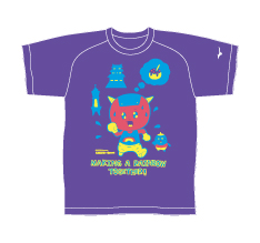 Purple Nanairo (Rainbow Color) Charity T-shirt