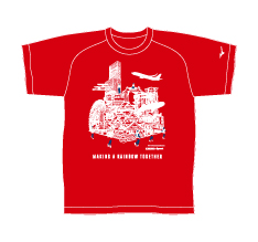 Red Nanairo (Rainbow Color) Charity T-shirt