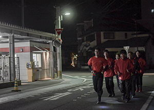 Patrol Run to ensure the safety of women walking along the road at night