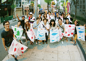 All-night litter pickup event (Osaka)