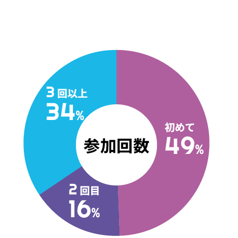 参加回数グラフ